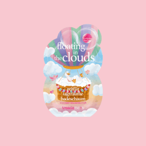 floating in the clouds